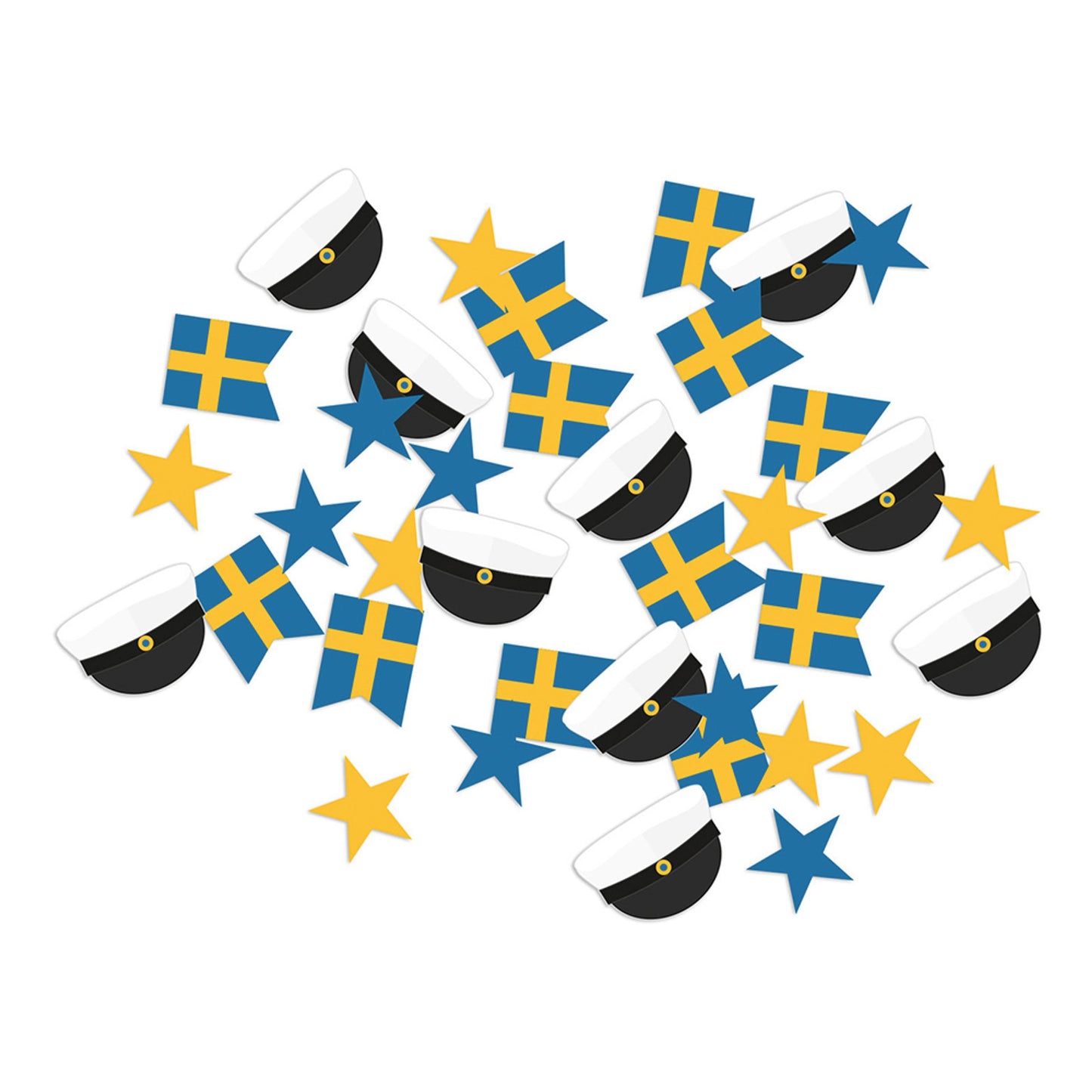 Konfetti Grattis till Studenten