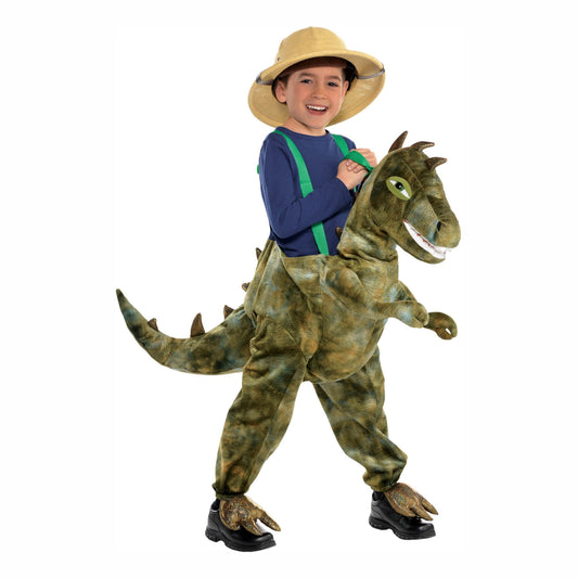 Ride on Dinosaurie med Ljud Barn Maskeraddräkt