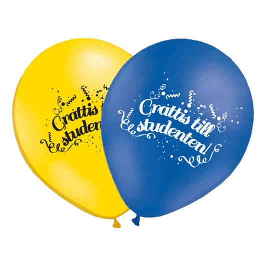 Ballonger Grattis till Studenten!