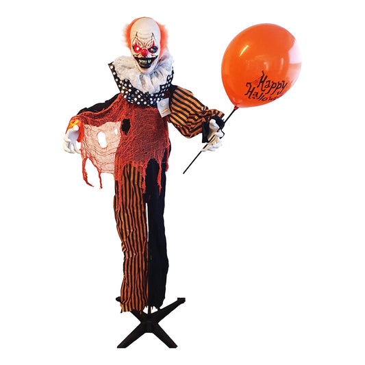 Animerad Läskig Clown Prop