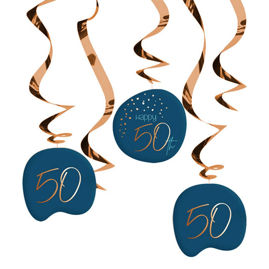 50-års Spiraler True Blue