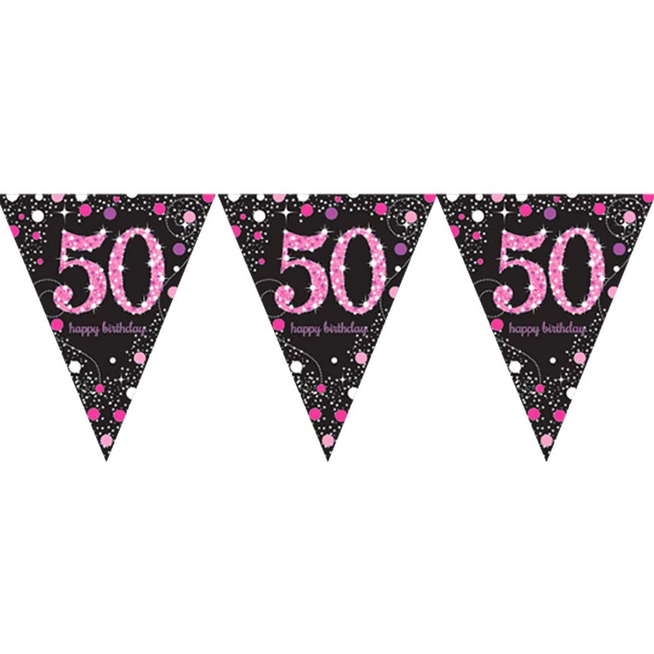 50-års Vimpelgirlang Rosa