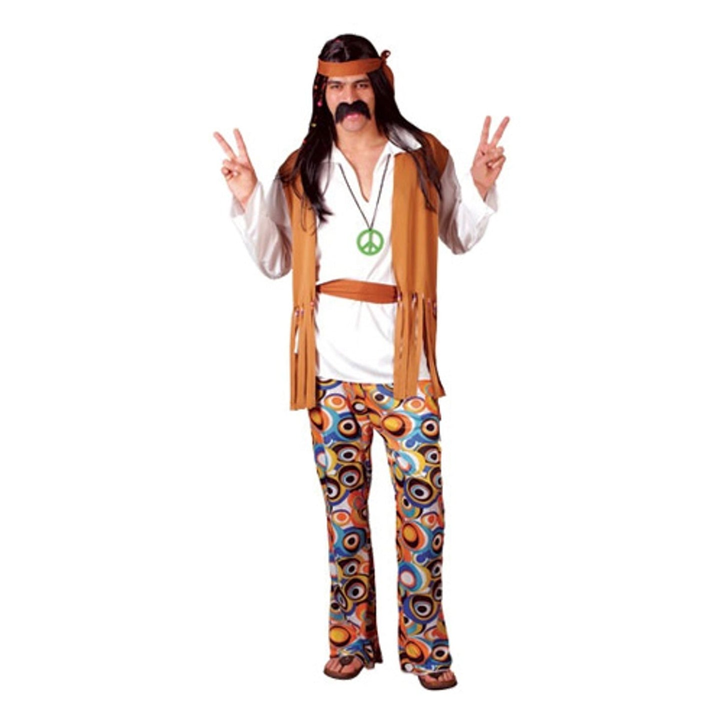 Woodstock Hippie Maskeraddräkt